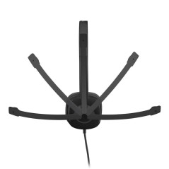 Logitech Stereo H151 Wired Headset - Premium Sound Quality, Comfortable Fit, Stylish Black Design